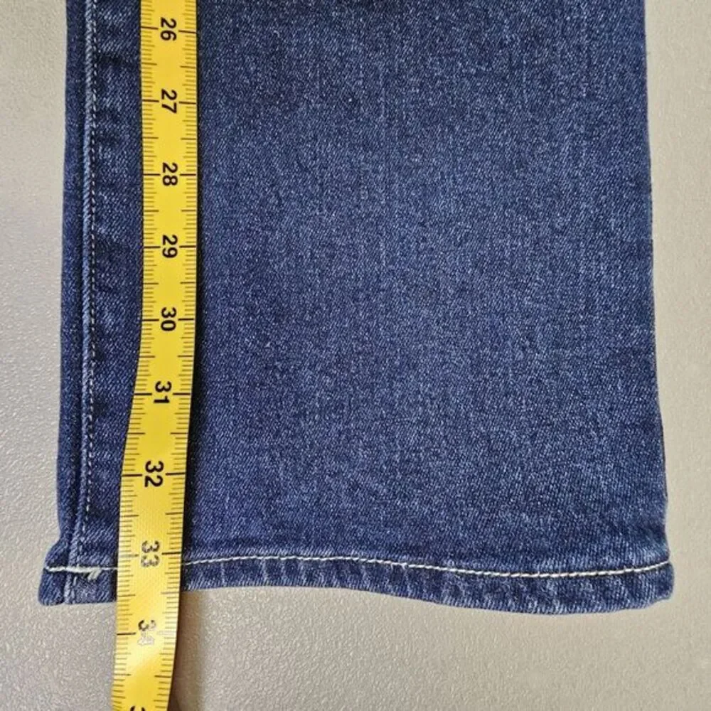 NWT True Religion Ricky Flap SN Men Blue Denim Jeans Size 36x34 Relaxed Straight